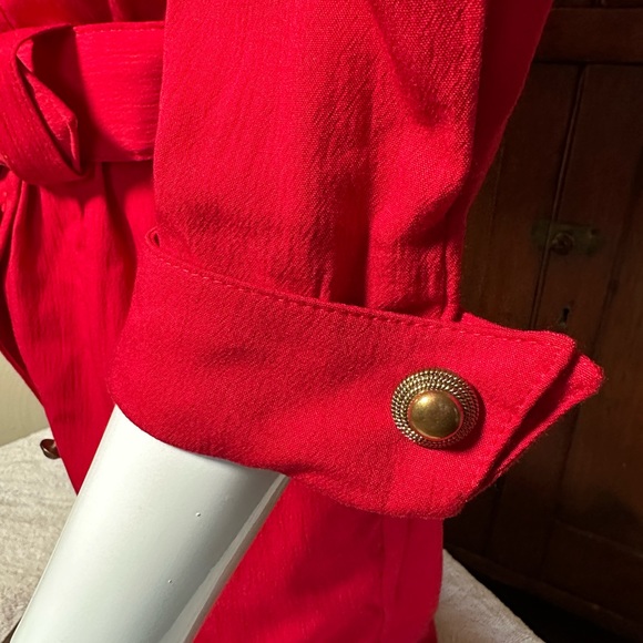 Vintage 90s Red Dress, size 8 - Picture 3 of 7